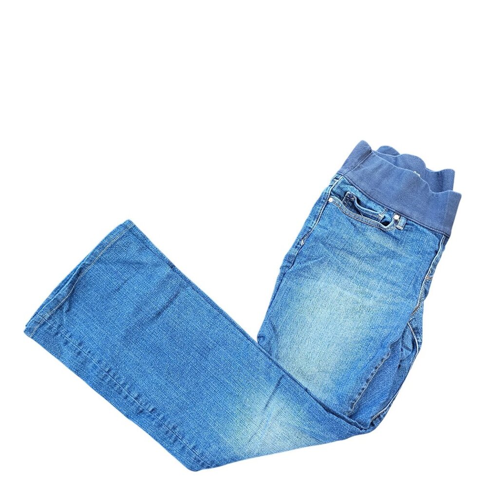 Sexy Boot Cut Gap 1969 Maternity jeans under belly size 8R - Picture 4 of 10